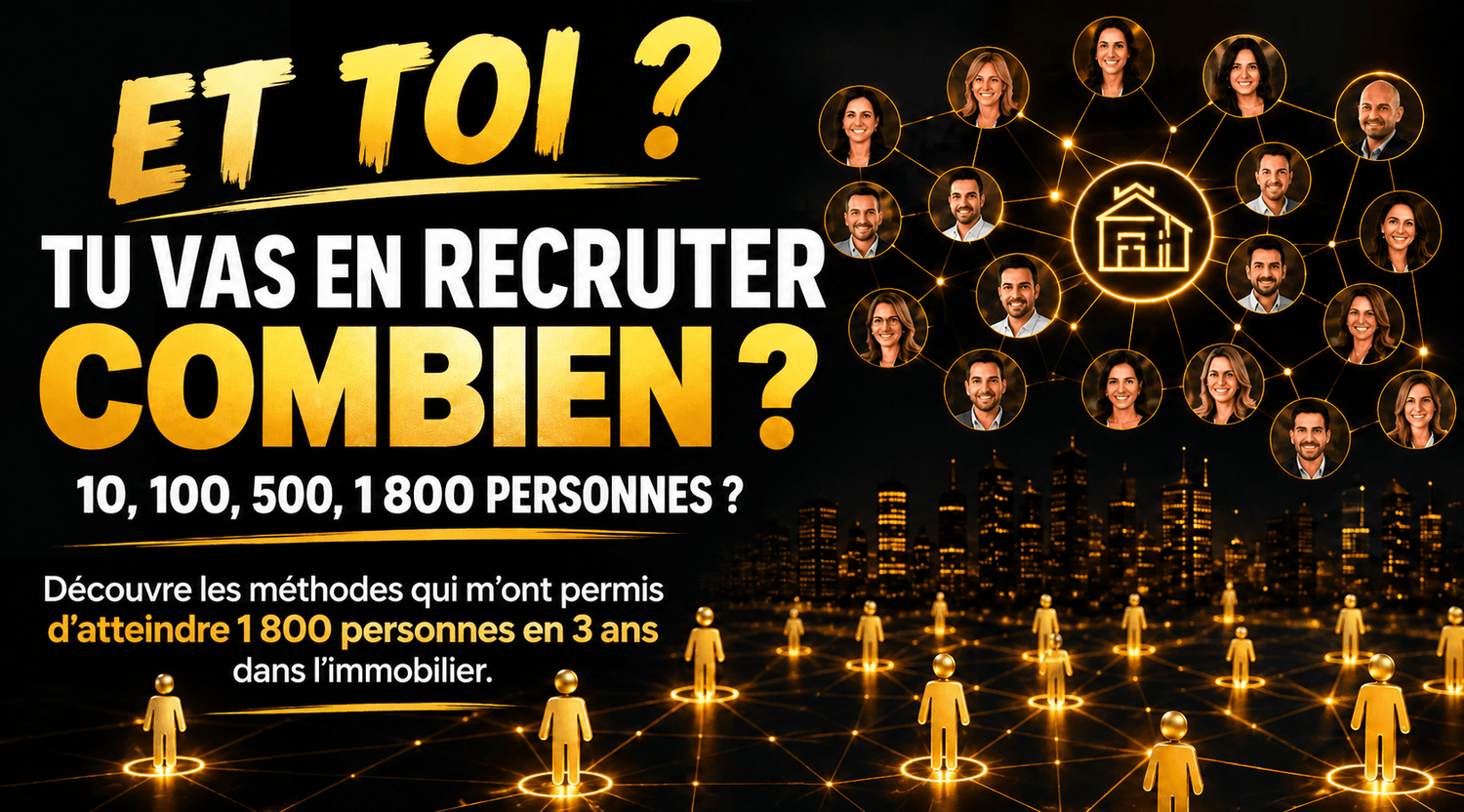 Christophe Bouquet demande au visiteur du site combien de personnes il souhaite recruter. Il lui explique qu’en lisant Les 15 lois du MLM immobilier et en appliquant les méthodes présentées dans le livre, il pourra développer son réseau et recruter plus de 500 personnes.