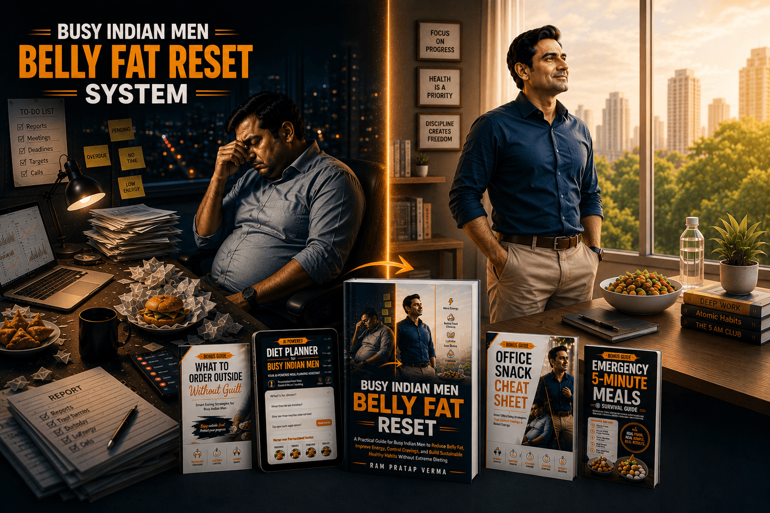Busy Indian Men Belly Fat Reset System preview
