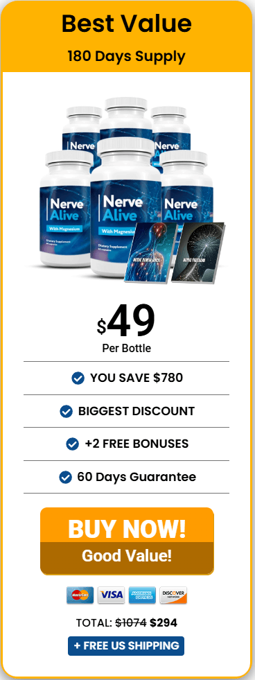 nervealive buy now 6 bottles
