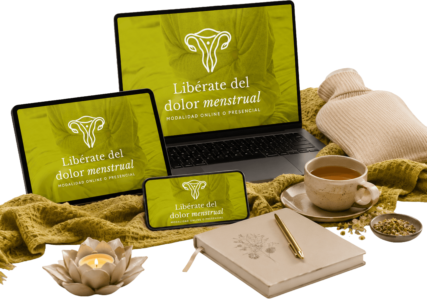 Libérate del dolor menstrual