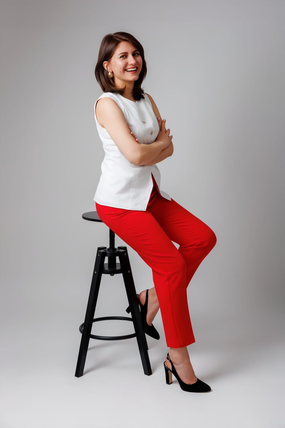 Viviana Apiok, ThetaHealing Practitioner, studio portrait