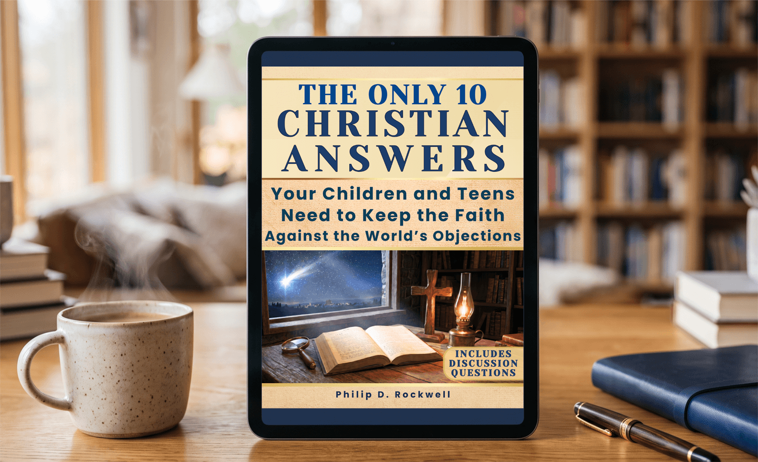 The Only 10 Christian Answers iPad Mockup