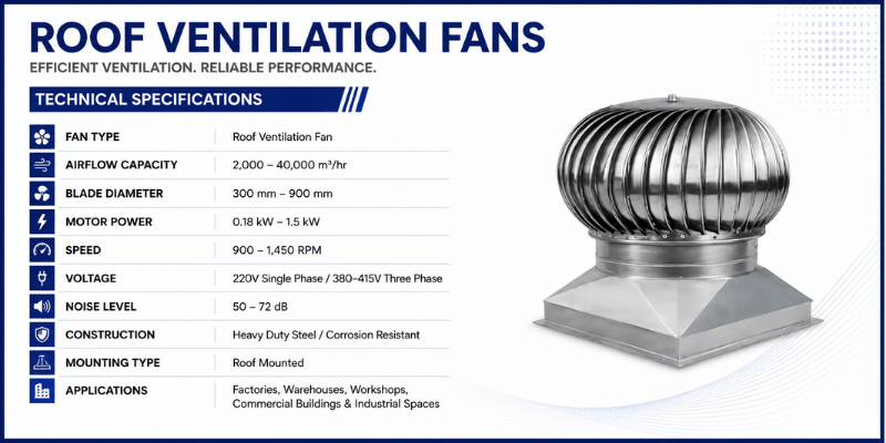 Roof Ventilation Fans