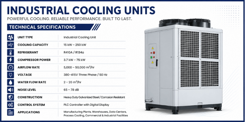 Industrial Cooling Units