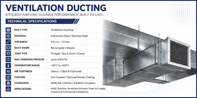Ventilation Ducting