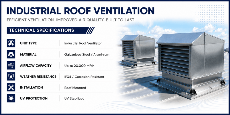 Industrial Roof Ventilation