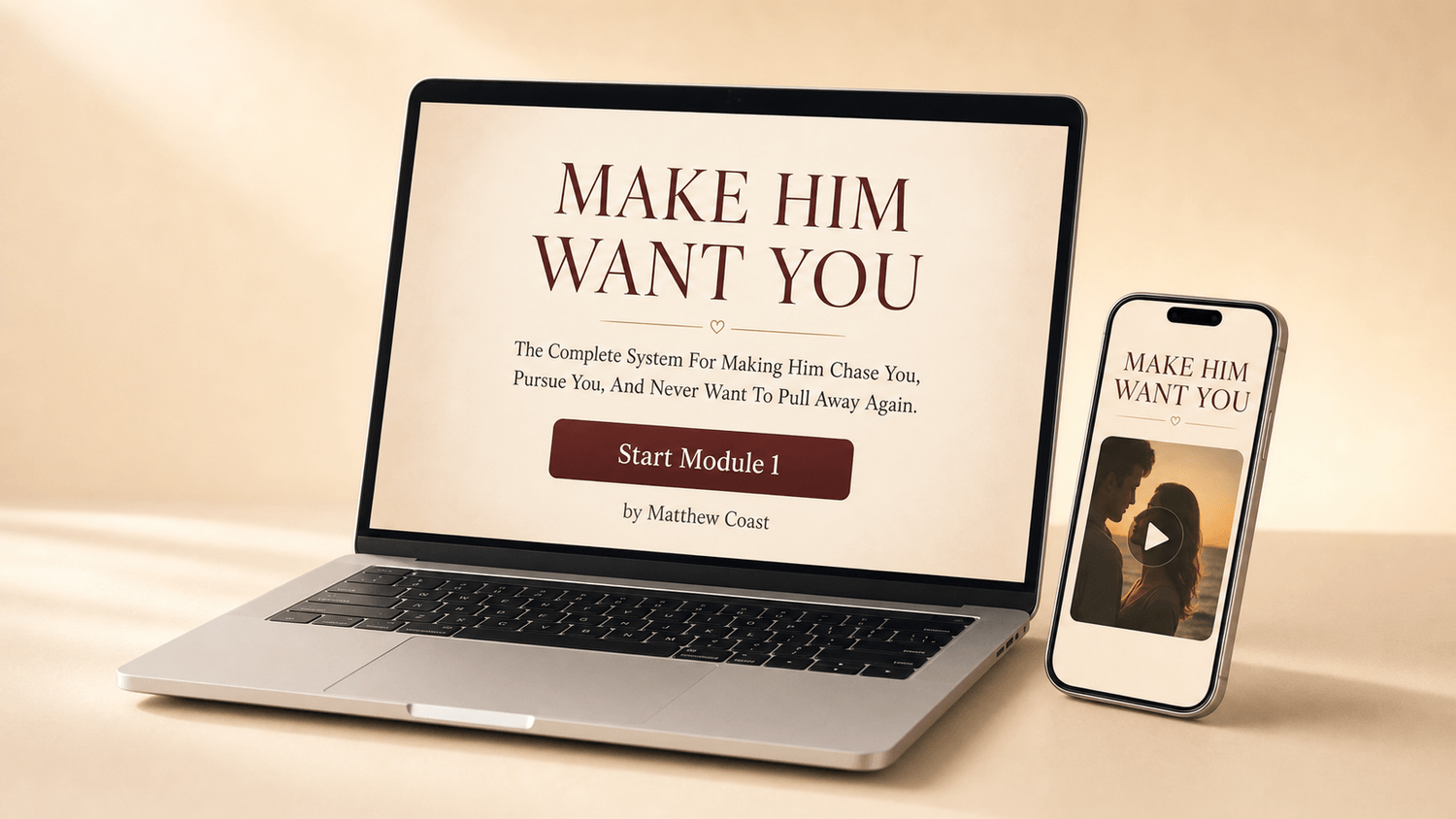 Make Him Want You program preview.