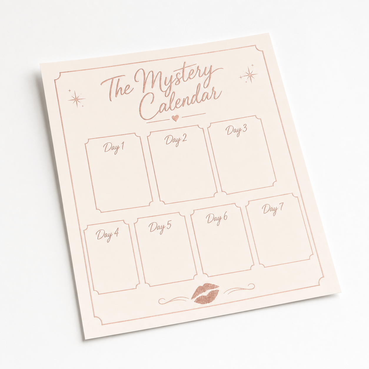 The Mystery Calendar