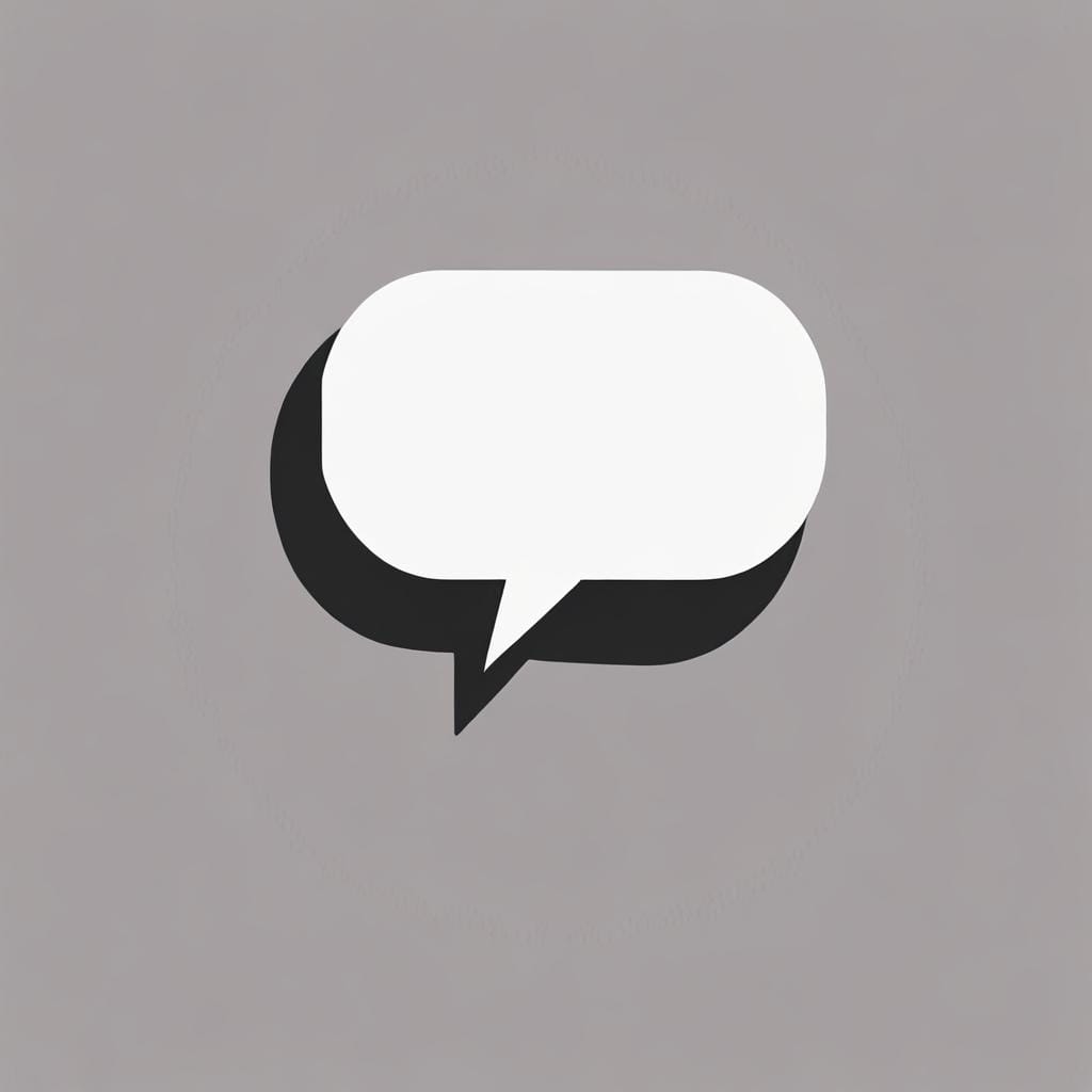 speech bubble