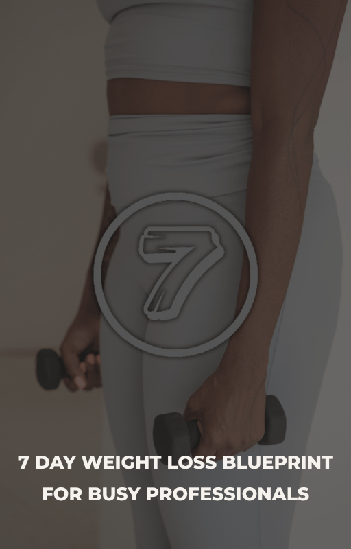 7 day weight loss plan for busy professionals