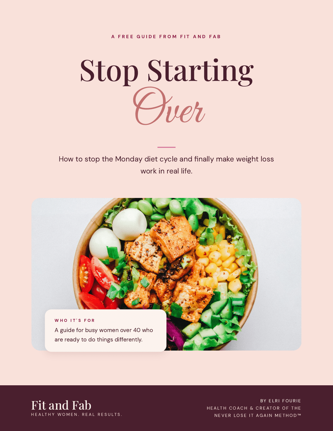 The Never Start Over Again Guide cover
