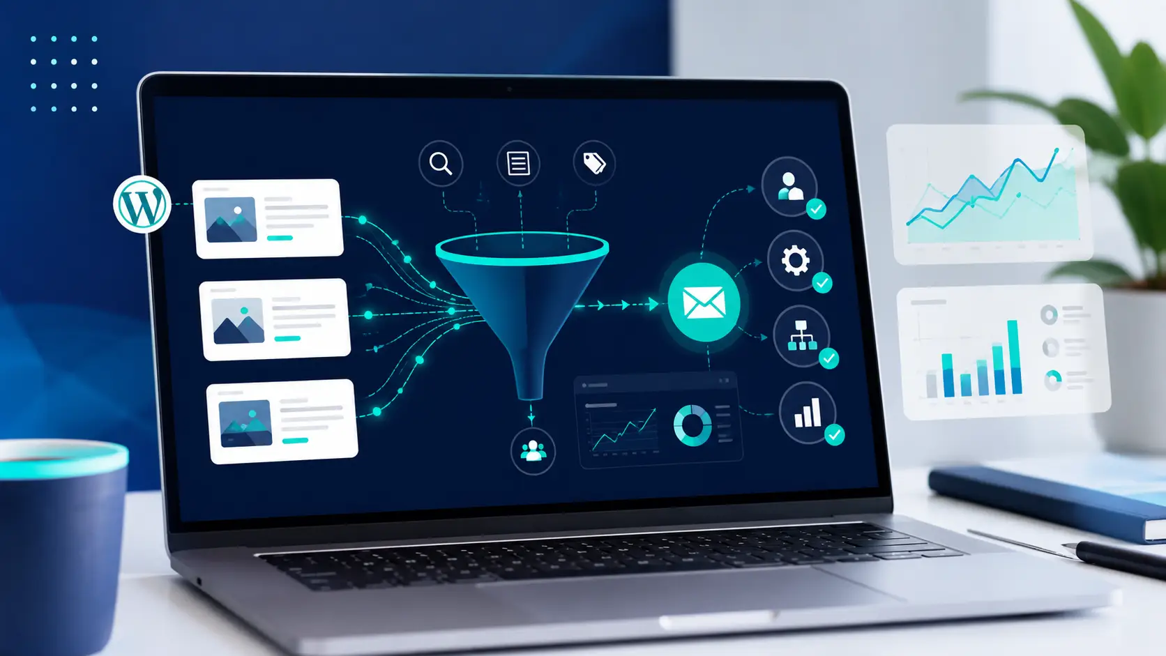Hogyan lesz egy  WordPress blogból Systeme.io funnel