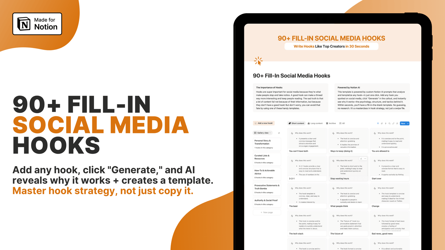 Fill in the blanc social media hooks (notion ai)