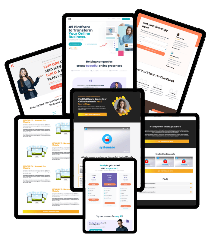 systeme.io templates