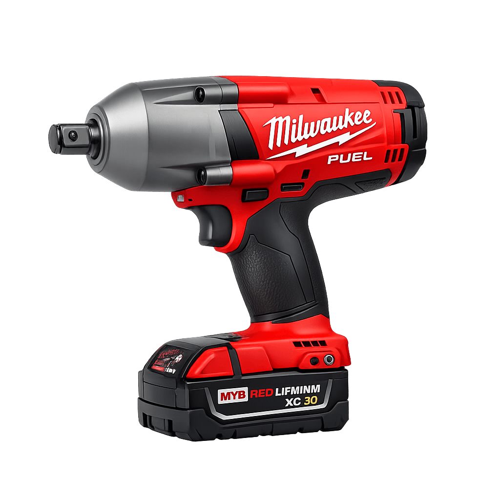 Milwaukee M18 FUEL impact wrench close-up
