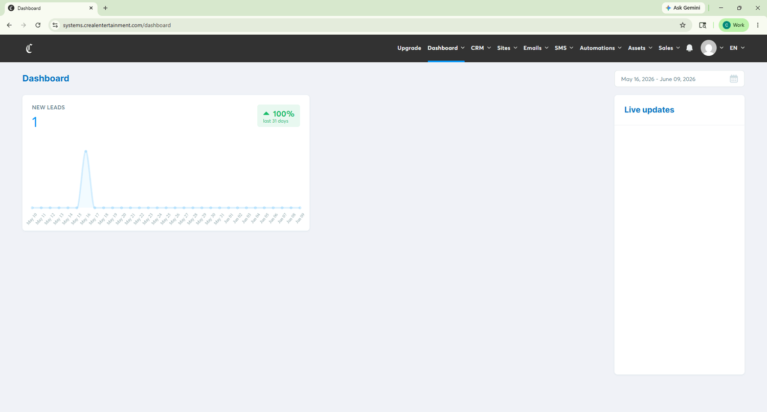 C Real Entertainment platform preview