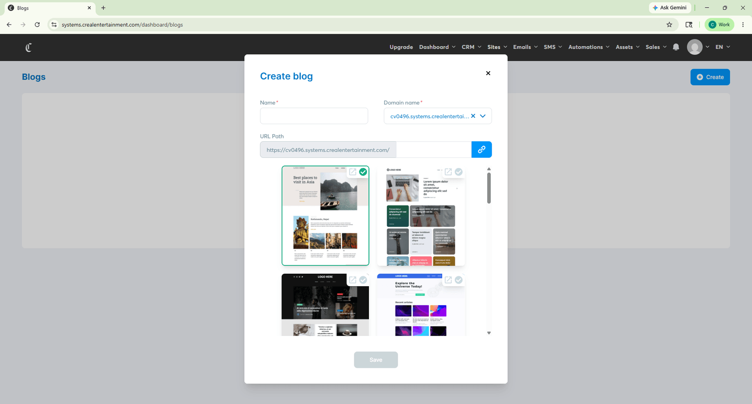 C Real Entertainment platform preview