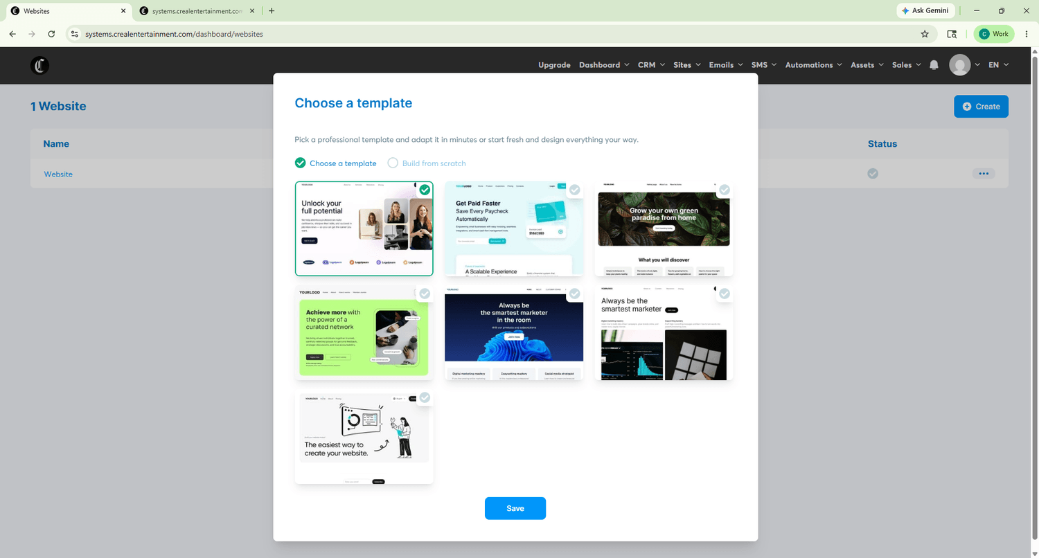 C Real Entertainment platform preview