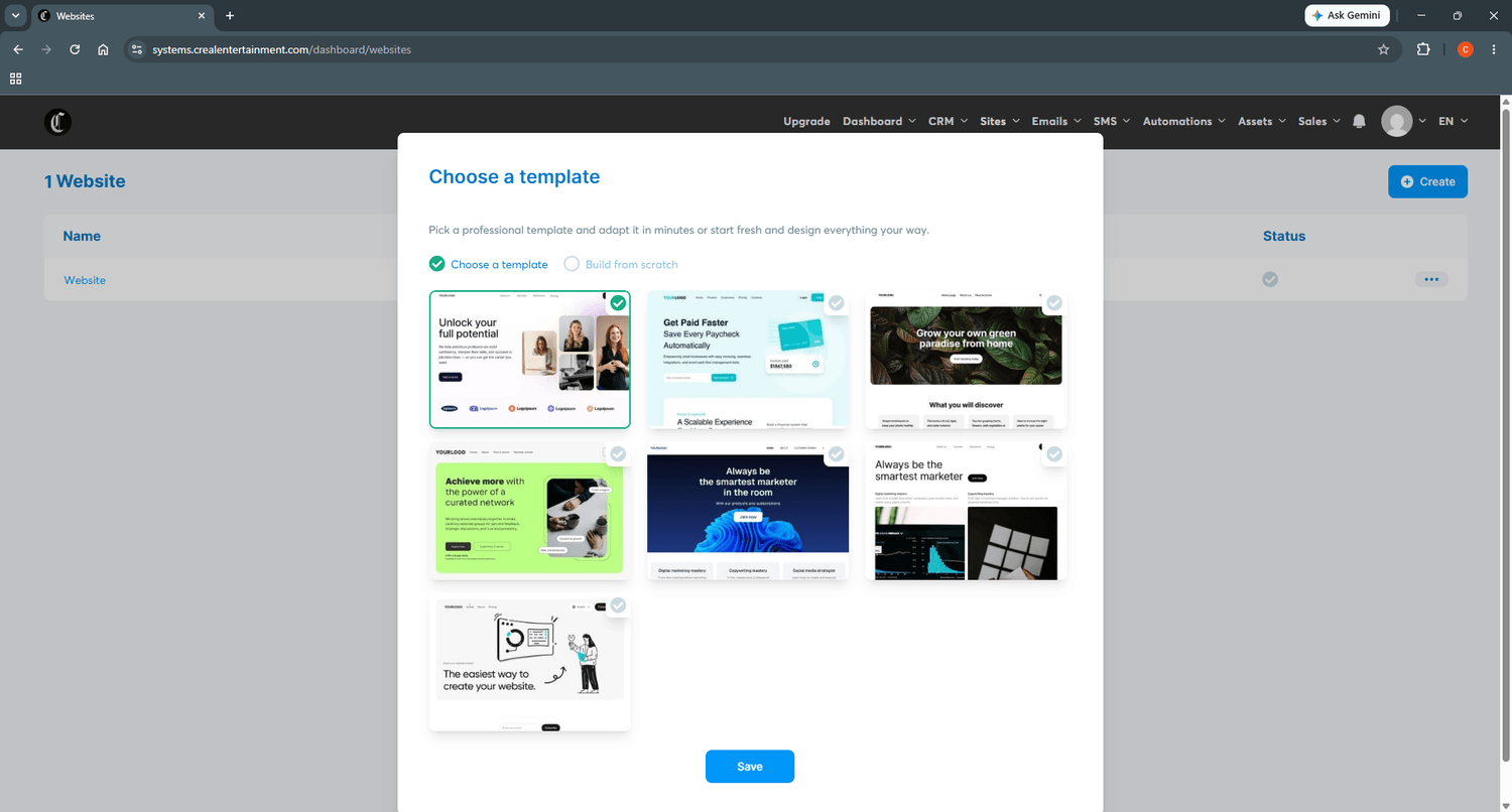 C Real Entertainment platform preview