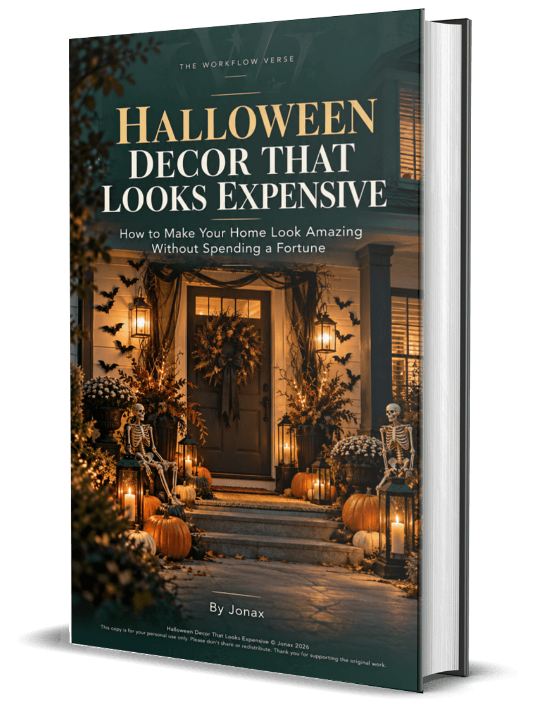 Halloween Decor That Looks Expensive - Ebook Cover