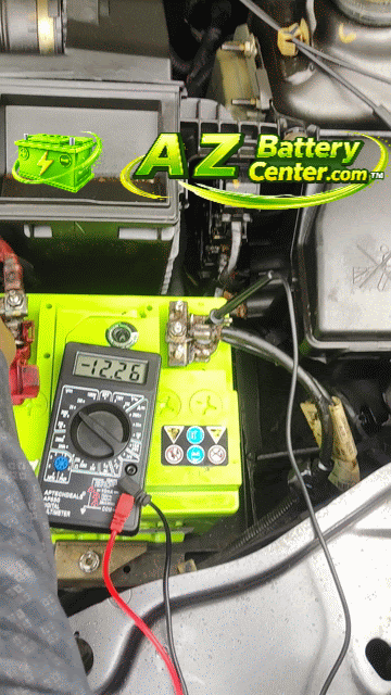 Vehicle battery testing and service