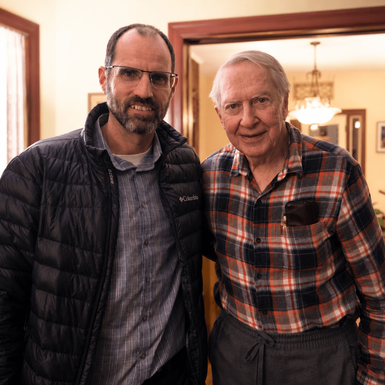 Vince Ward with Rev. Kenneth G. Smith