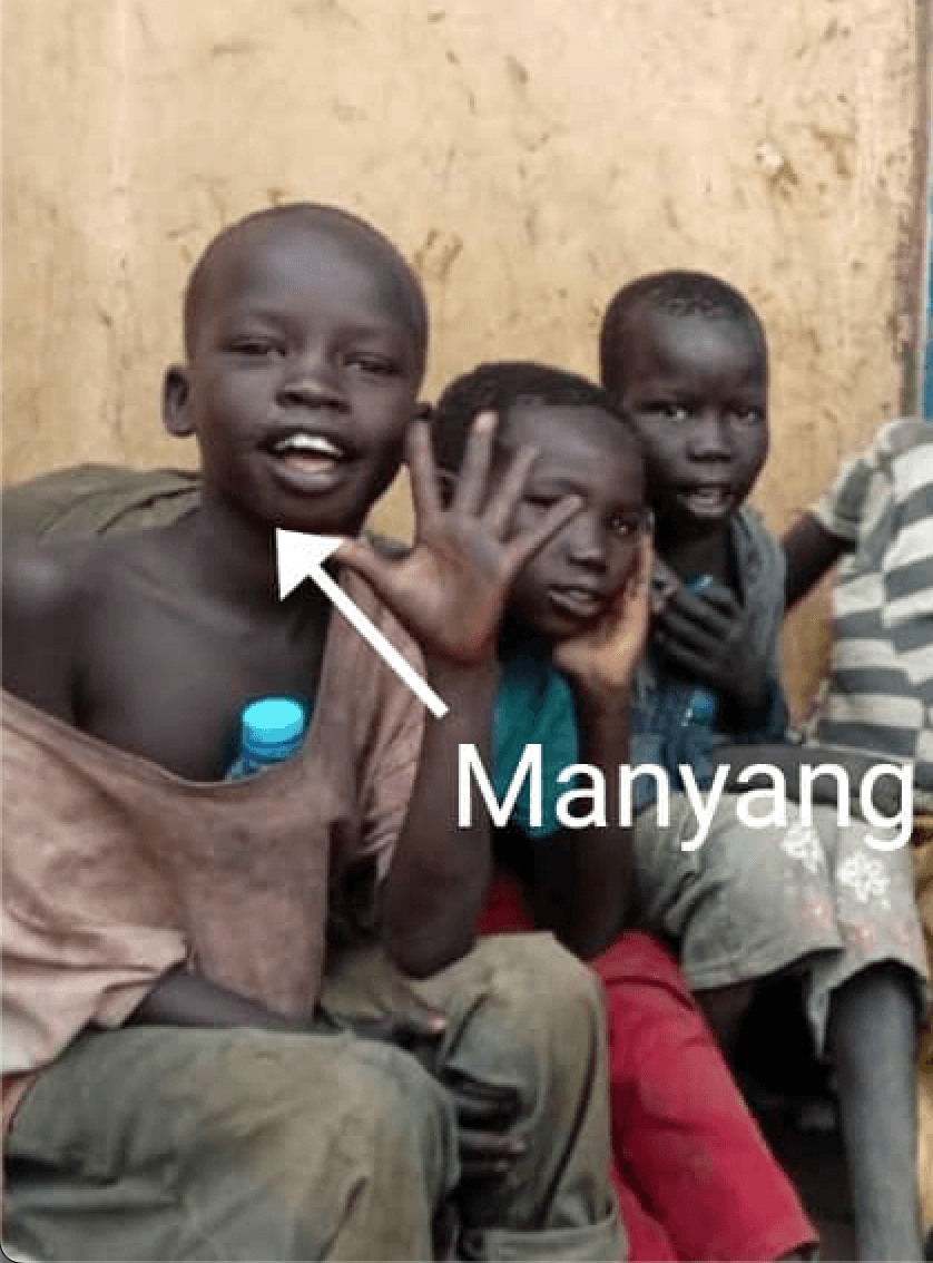 Stephen Manyang — before