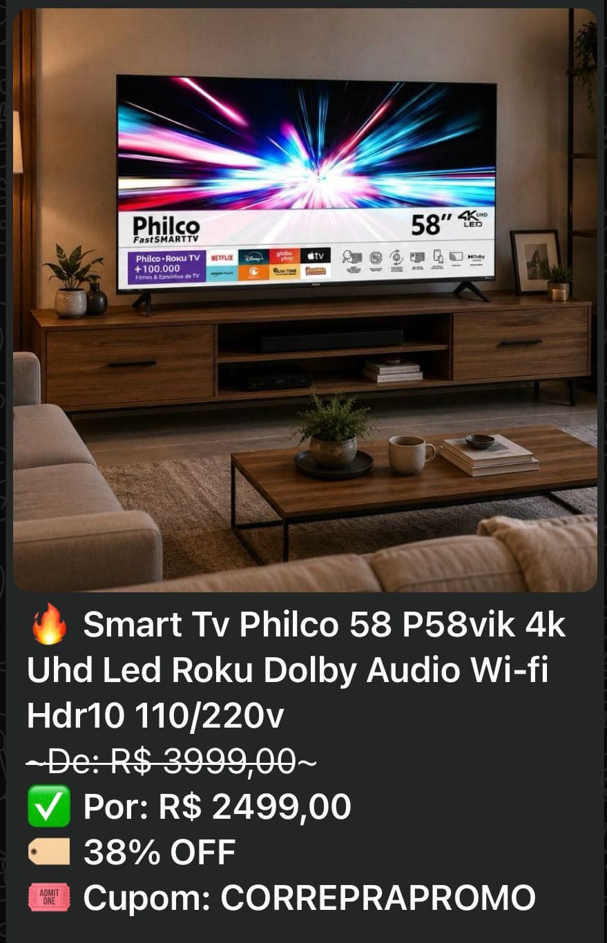 Smart TV Philco 58