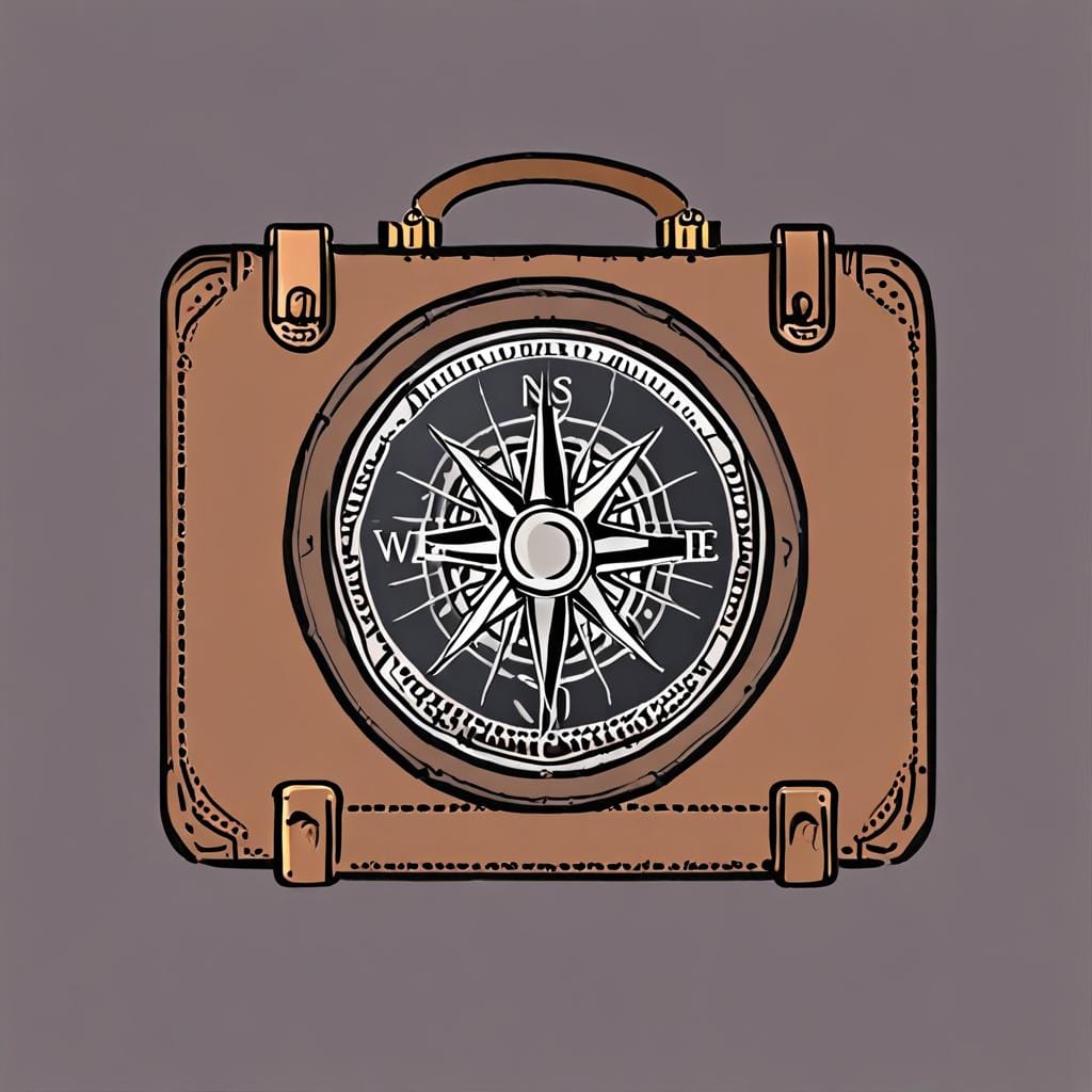 compass briefcase
