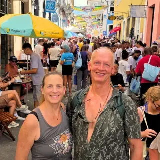 Kari D. and Kevin D., Travel Guide Brazil customers from San Diego, USA