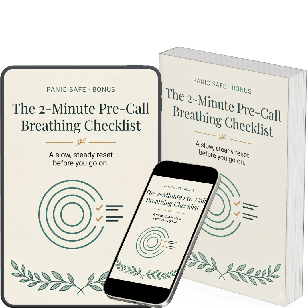 The 2-Minute Pre-Call Breathing Checklist