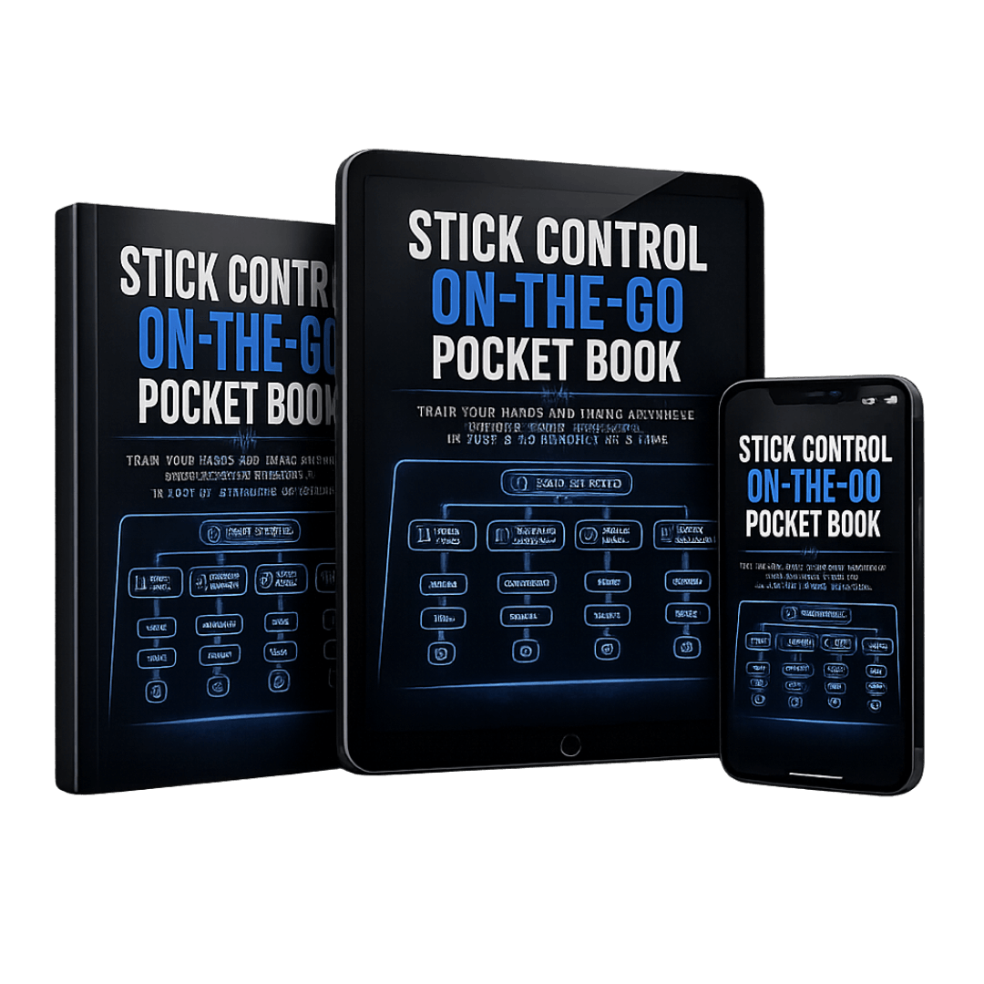 Stick Control On-The-Go Pocket Book cover