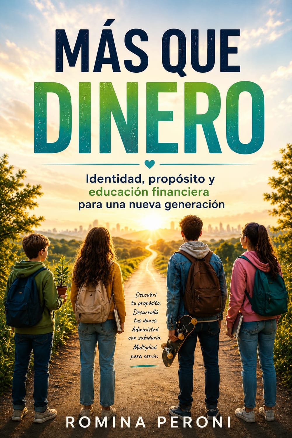 Portada del libro Más que Dinero, de Romina Peroni