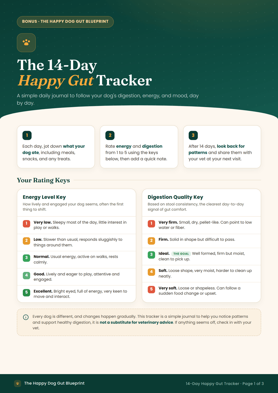 14-Day Health Tracker