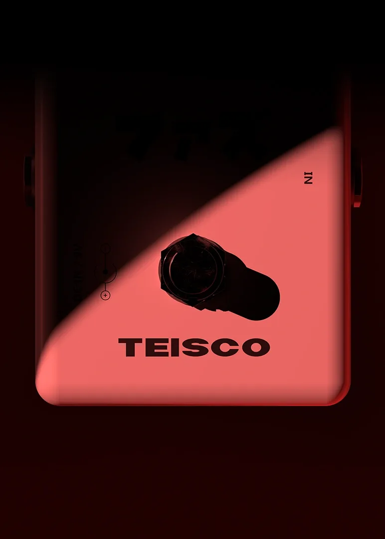 Teisco Guitar Pedal by Andy M Visuals