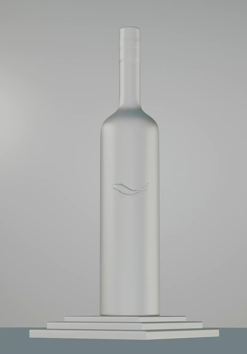 Vodka Beluga Blender 3D Model by Andy M Visuals