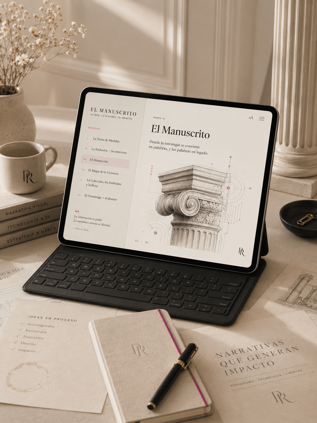 El Manuscrito · [IMG:PROC3]