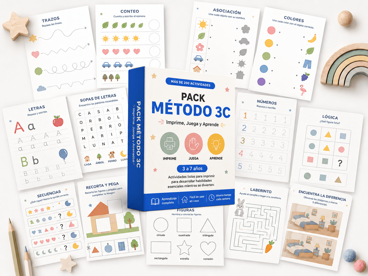 Pack Básico Método 3C