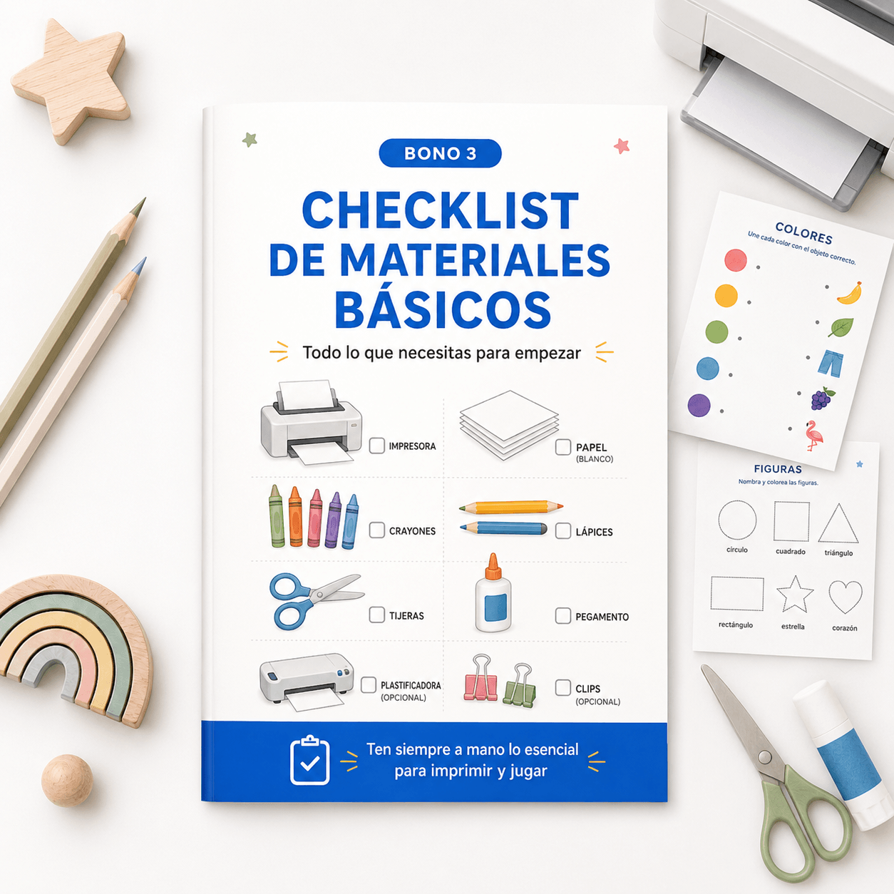 Bono 3 Checklist de materiales básicos