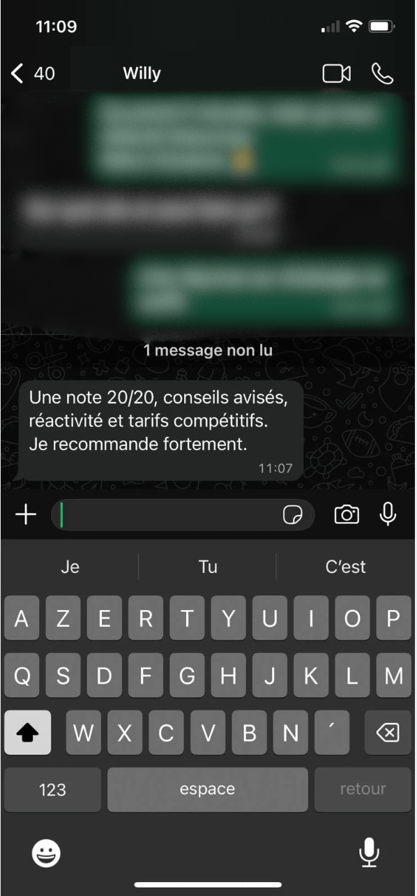 Témoignage Willy