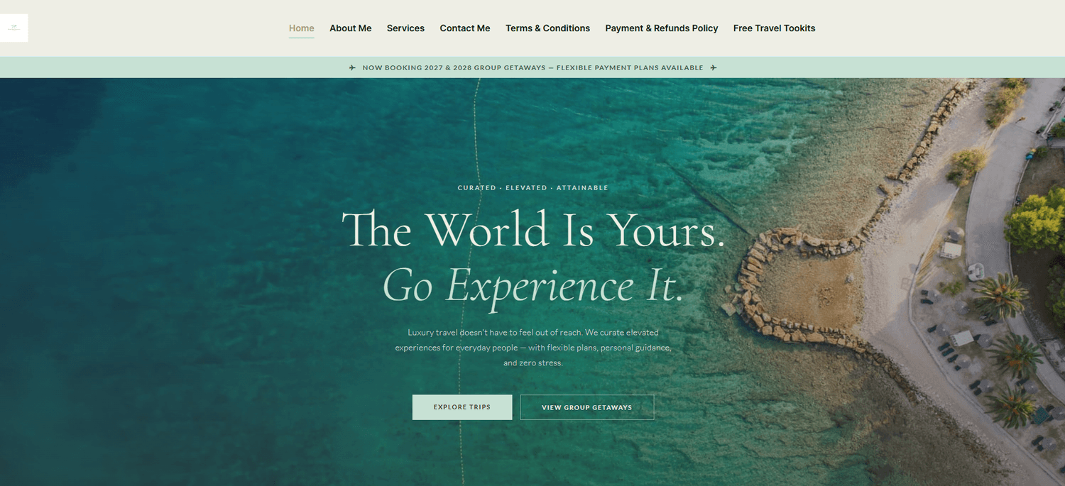 Website Homepage
