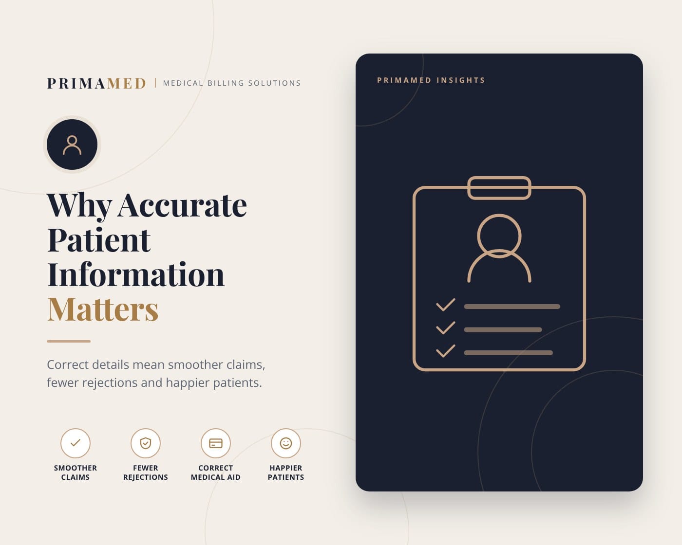 Why Accurate Patient Information Matters