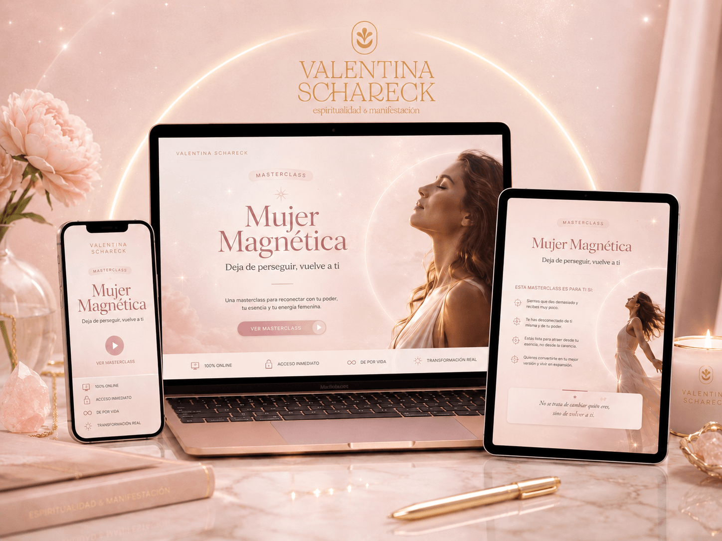 Mujer Magnética — masterclass gratuita con Valentina Schareck