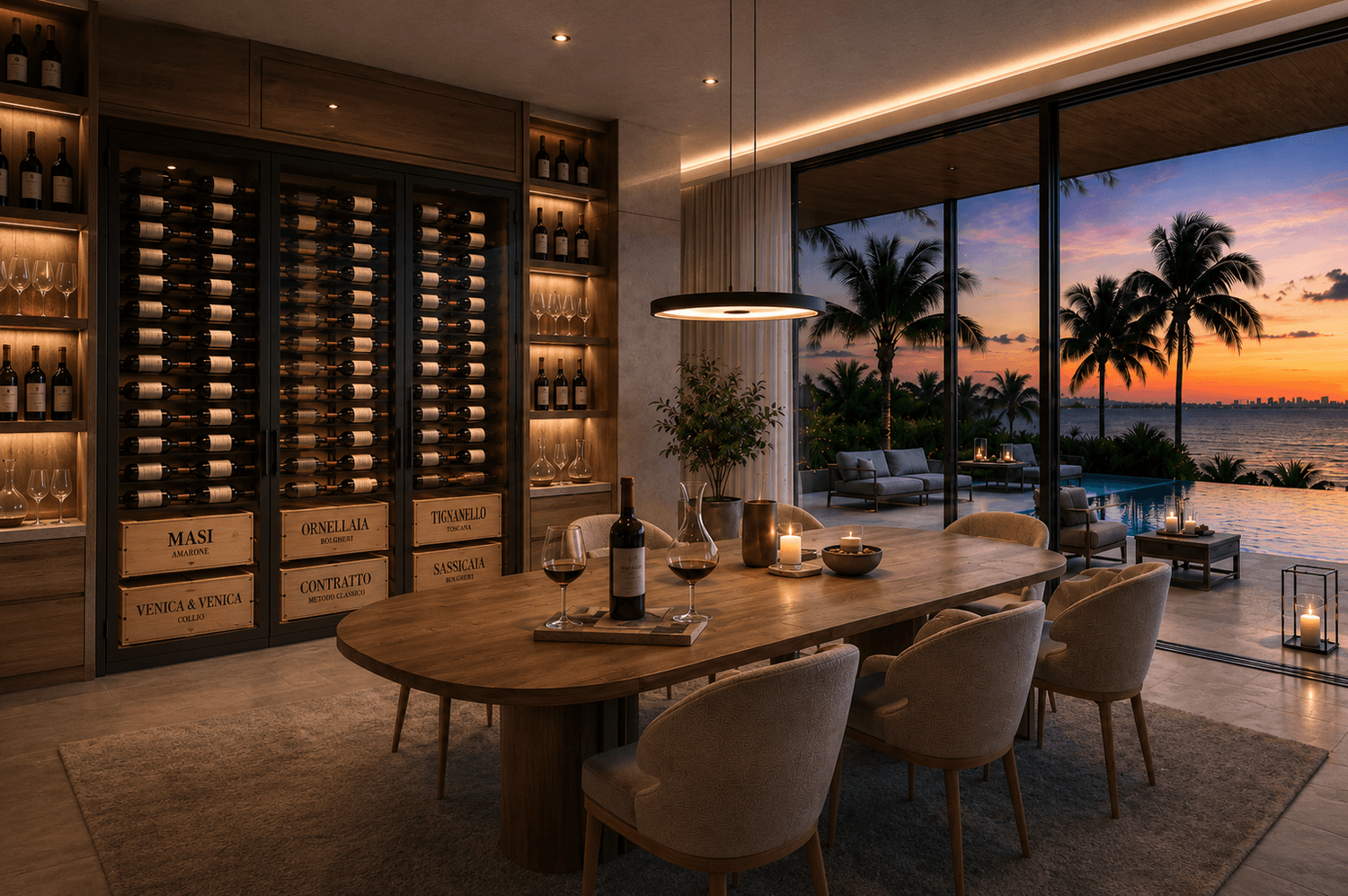 Sunset Wine Room