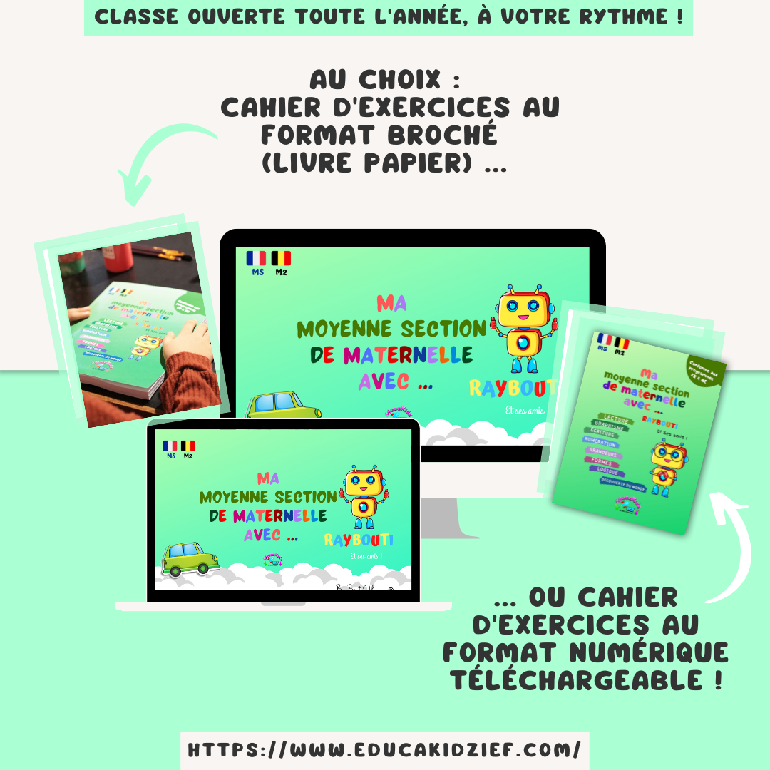 Ma moyenne section de maternelle avec...