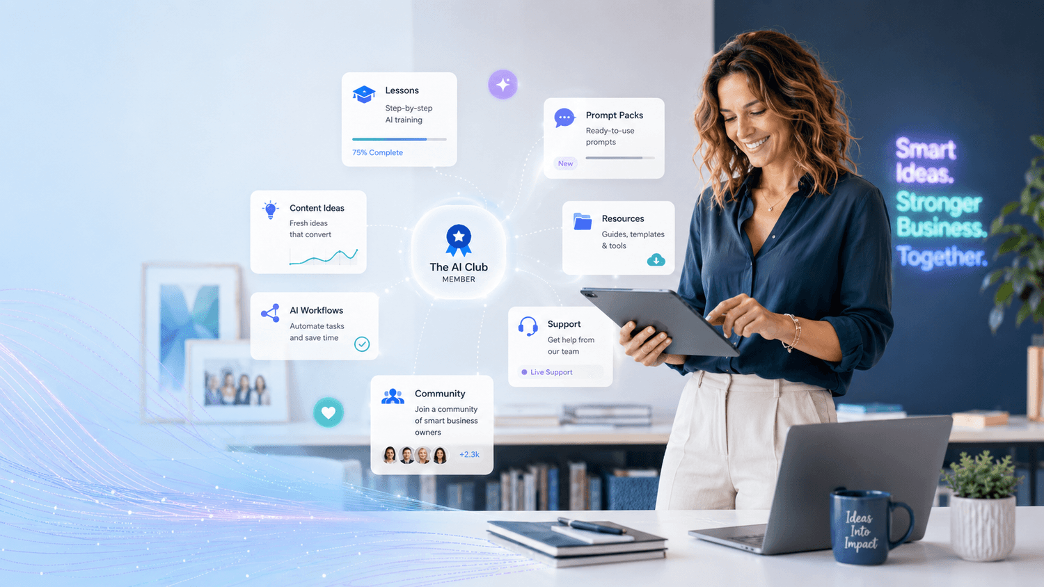 The AI Club practical training community