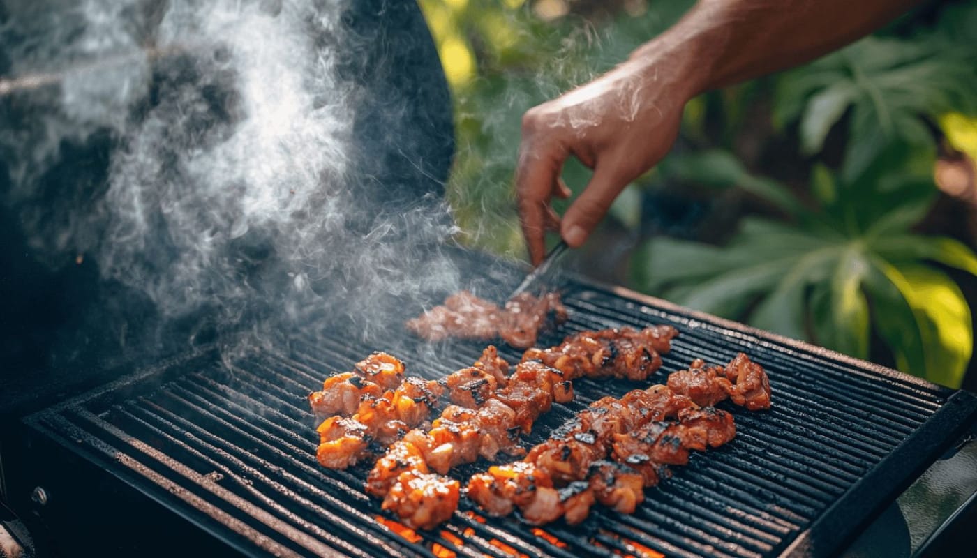Grillades Pierre de Lave