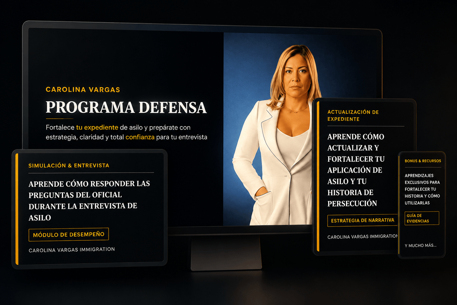 Programa DEFENSA - Actualización y Preparación de Asilo