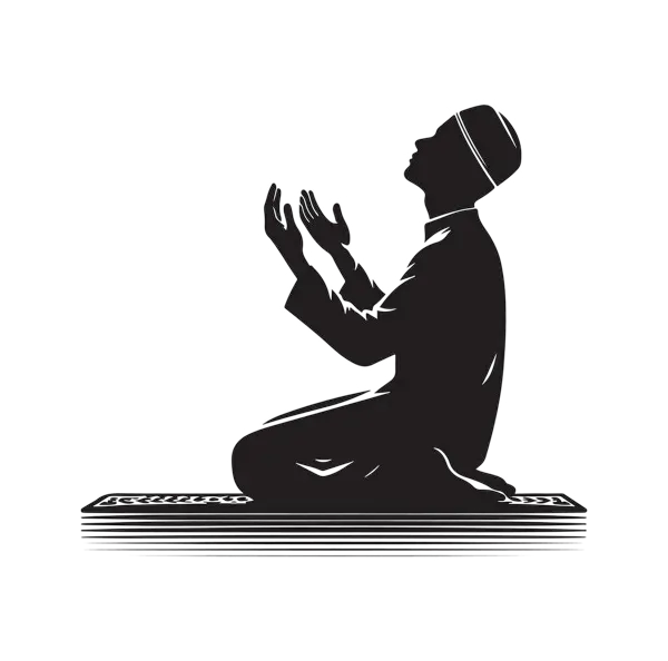 Muslim praying