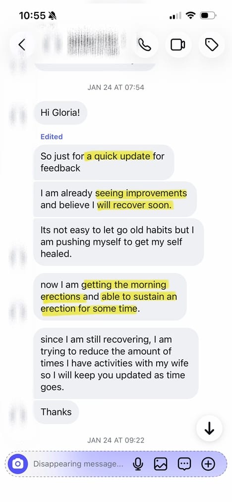 Follower's update sharing results